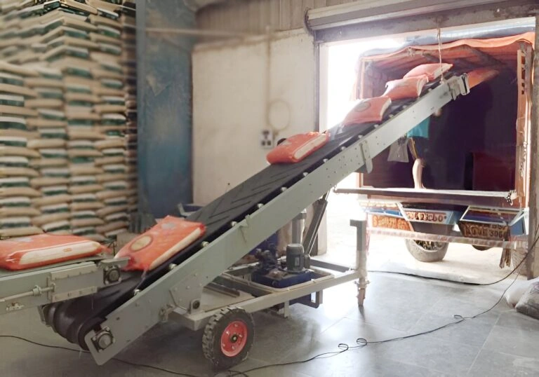 truck loading conveyor